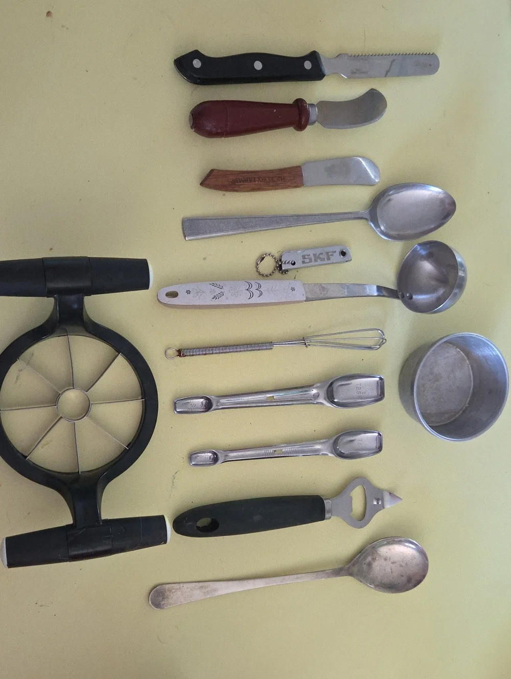 Misc Kitchen Utensils Gadgets Plated Silver Spoon Aluminum Cup...